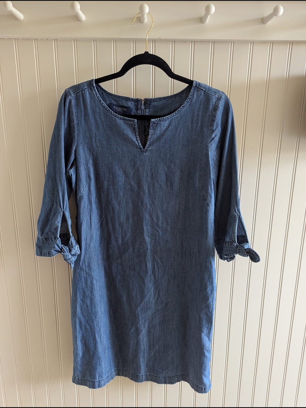 Talbots Denim Shift Dress